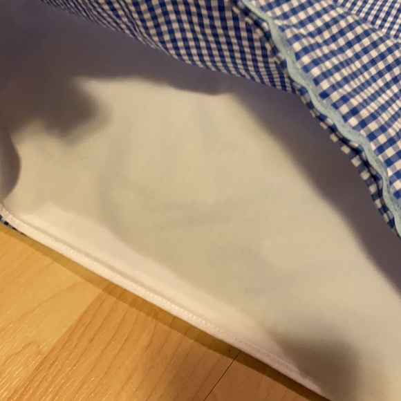 Sail to sable STS Blue checkered dress girls size 10 - Picture 4 of 7